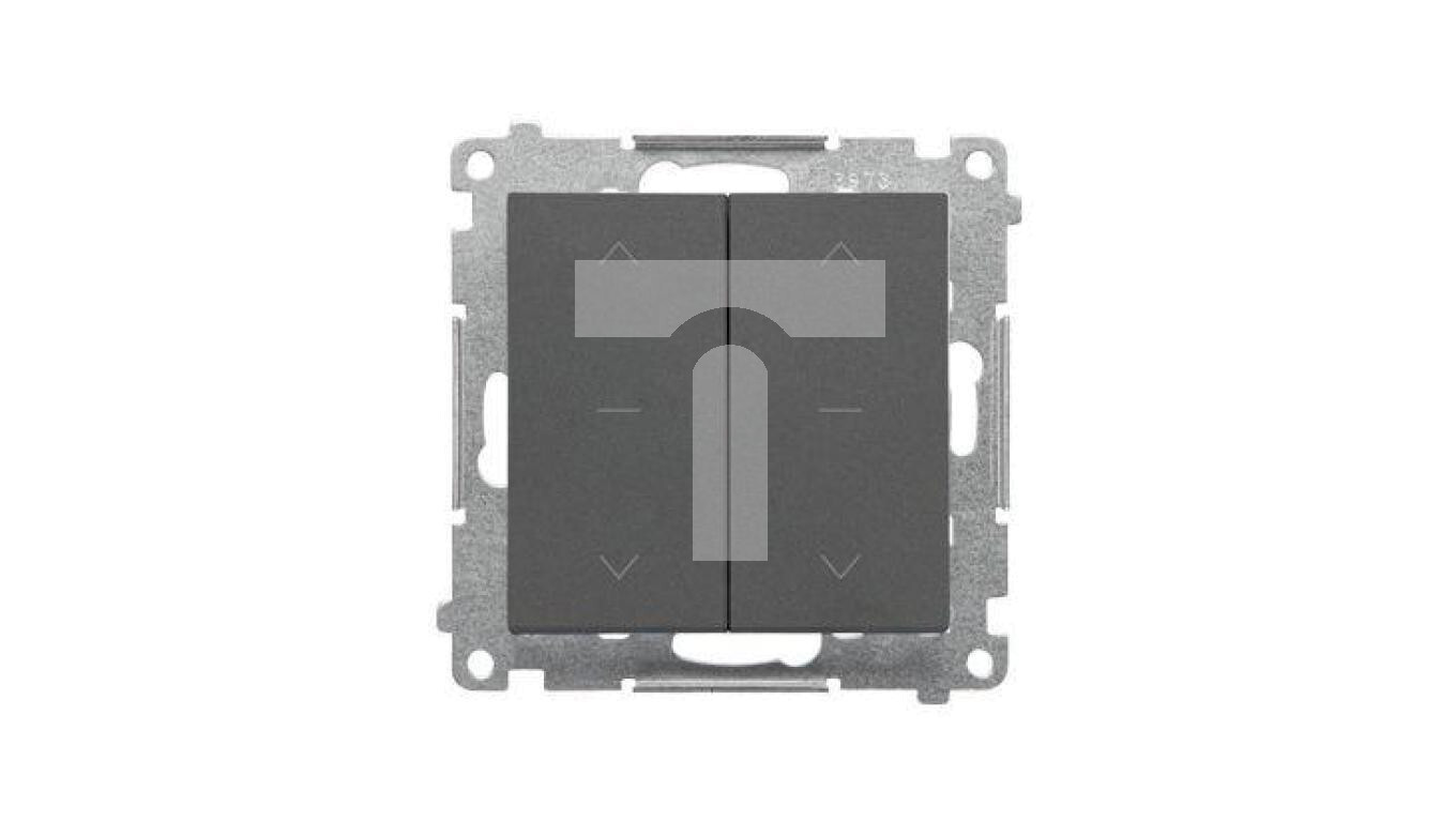 Simon 55 Double, three-position roller shutter button 1-0-2 (module) 10 A /T2UK