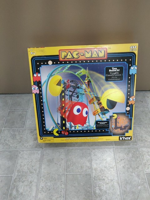 K'NEX Pac-man Roller Coaster Building Set Motorized 432pc for sale online | eBay