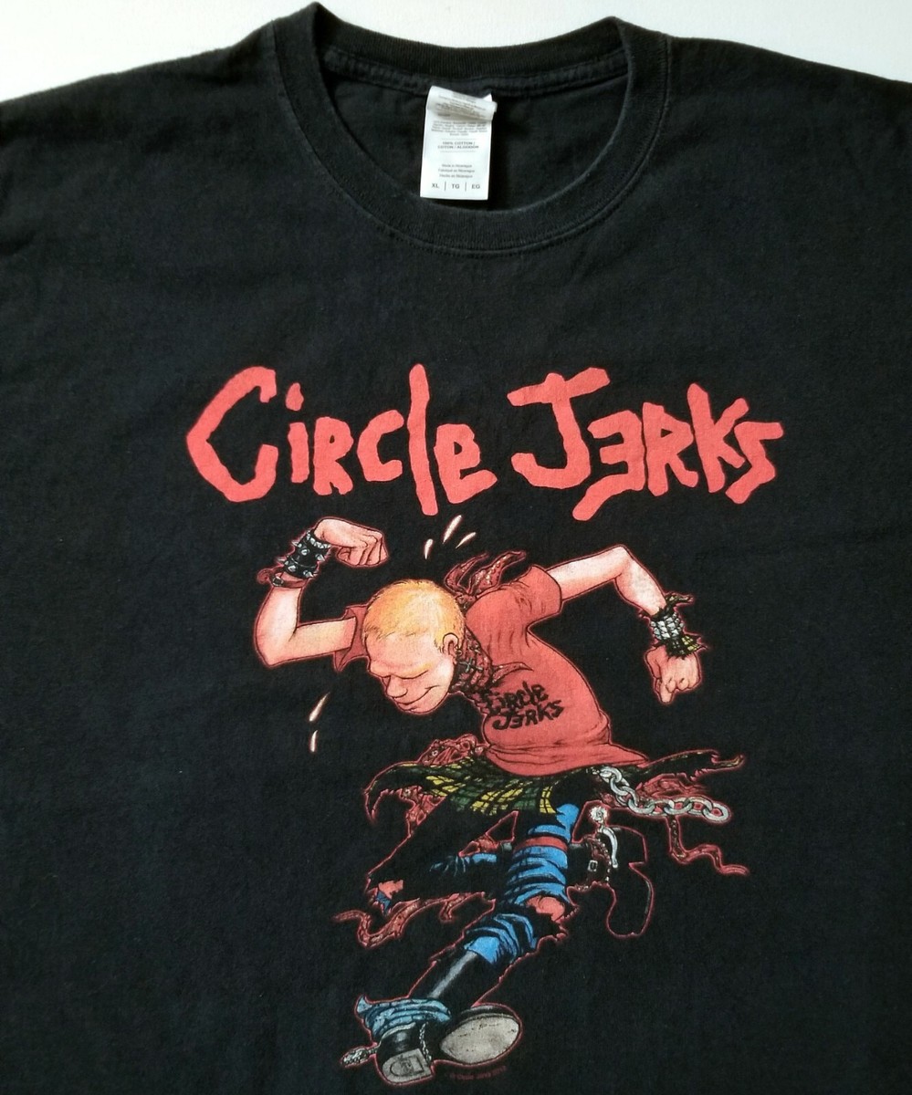 CIRCLE JERKS giantタグ made USA Tシャツ Vintage Circle Jerks T-Shirt - jointcustodydc
