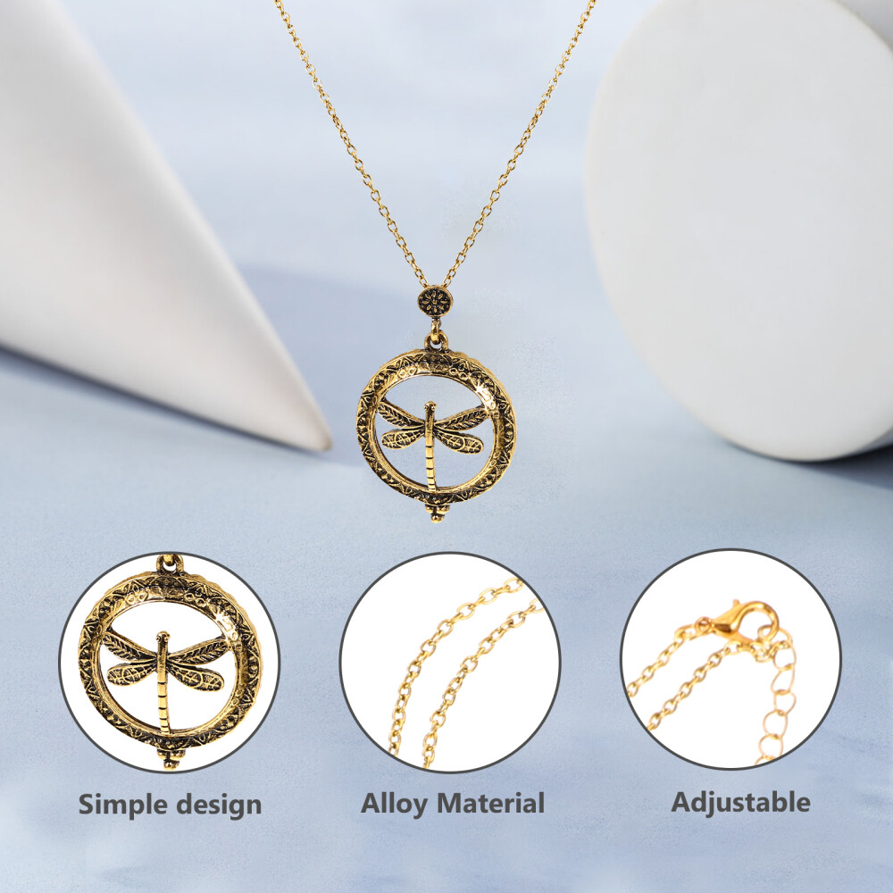 Creative Necklace Elegant Jewelry Loupes Magnifier European and