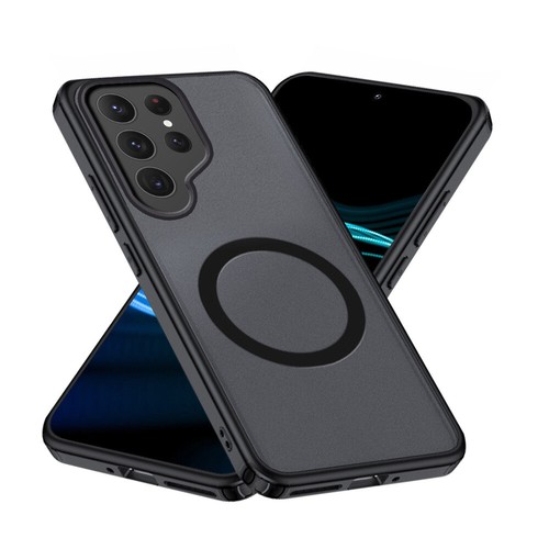Case For Samsung Magnetic Clear Shockproof Matte Cover Wireless Charging - 第 7/8 張圖片