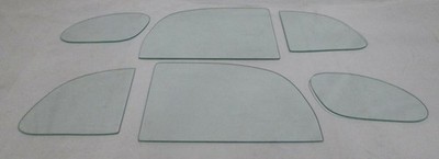 1942 1946 1947 1948 Ford Side Glass Coupe Deluxe Super Vent Door Quarter Clear