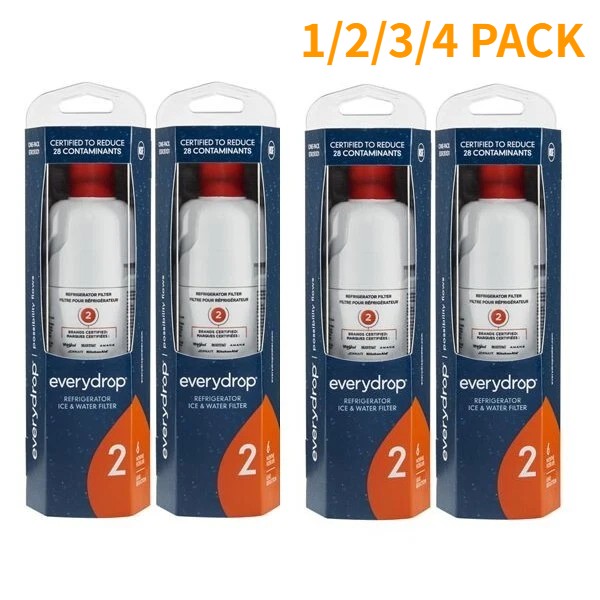 NEW 1/2/34PK🔥 W10413²645A EDR2²RXD²1 Filter²2 9082 Refrigerator Ice Replacement