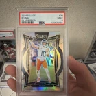 2024 Panini Select Concourse Bo Nix #30 Silver Prizm Rookie PSA 9 Broncos