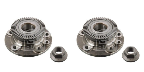Febi Bilstein 2X Radnabe Radlagersatz Vorne FüR Opel Omega B Vauxhall Senator-image