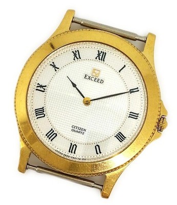 Citizen Exceed Vintage Roman Index Watch Used From Japan