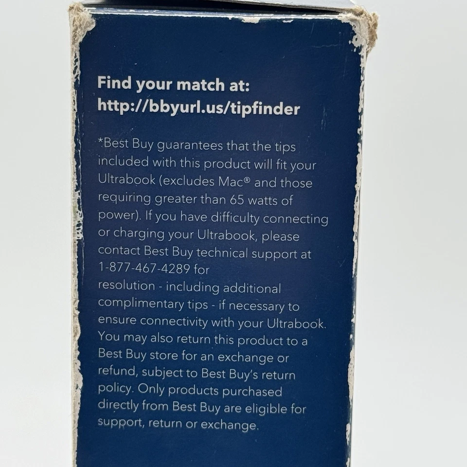 Insignia 65W Ultrabook Laptop Charger AC Adapter w/ Surge Protection Used - Image 4 of 4