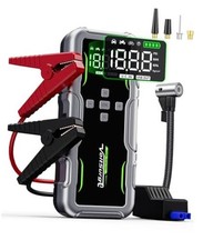 8000A Jump Starter with Air Compressor, 12V Portable Battery Jumper Starter D08