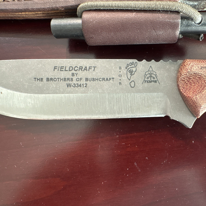 TOPS Brothers of Bushcraft Knife - Highly rated Buy It For Life recommendation