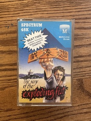 The Way of the Exploding Fist ZX Spectrum 48K Cassette Game Melbourne House