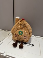 BNWT Jellycat GINGERBREAD HOUSE christmas holiday 2024