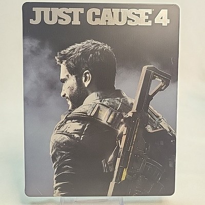Just Cause 4 PlayStation 4 PS4 Steelbook CIB Complete in box minor wear