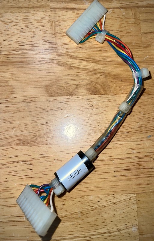 1984 Apple Macintosh Analog Board to Motherboard Original CABLE Mac 128K 512K