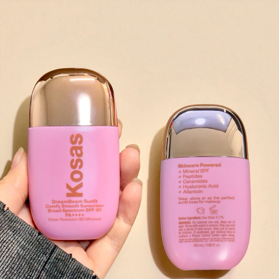 Kosas DreamBeam Sunlit SPF40 PA++++ Sunscreen 40ml Clean Glow NEW/Sealed 03/27 - Image 4 of 4