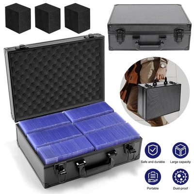 Sammelkarten Box für 600+ Top Loader Trading Cards Storage Case Kartenbox DE