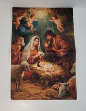 Christmas Nativity scene double-sided garden Flag 12X18Inch Seasonal Farmhouse