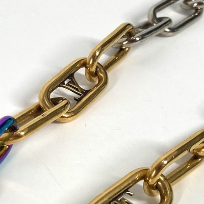 LOUIS VUITTON M80177 Collier Signature Chain Accessories Necklace