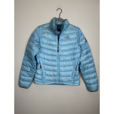 The North Face Down Jacket 800 Fill Summit Series Light Blue
