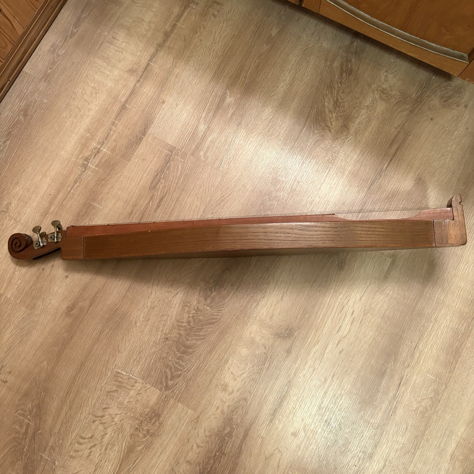 Vintage 1982 Dulcimer Instrument, 4 String Appalachian Dulcimer Hand Made C Cole