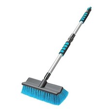 Car Wash Brush with 50'' Long Handle, Car Cleaning Brush with Hose