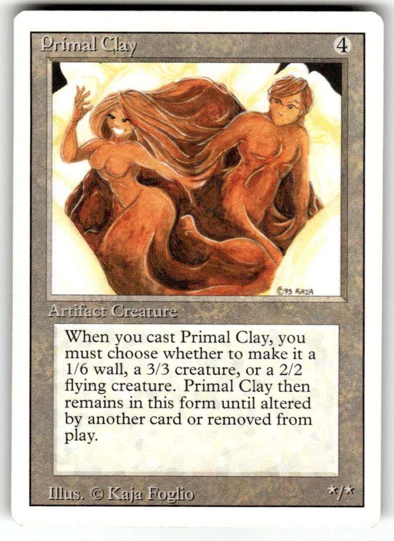 Primal Clay Revised Edition Regular MTG