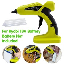100W Elektryczny pistolet do klejenia na gorąco do akumulatora Ryobi 18V ONE+ / 10 klejów Fast Heat