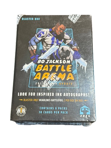 2025 BO JACKSON BATTLE ARENA ALPHA UPDATE BLASTER BOX- FACTORY SEALED