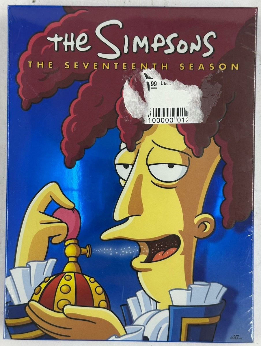THE SIMPSONS 第17シーズン DVD The Simpsons: Season 17 (Blu-ray Disc, 2014, 4-Disc Set) for
