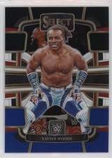 2024 Panini Select WWE Concourse Black & Blue Prizm /399 Xavier Woods #72 02v3