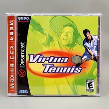Virtua Tennis [Sega All Stars] Sega Dreamcast (Authentic, CIB, Tested Working)