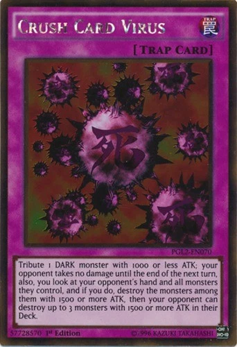 Crush Card Virus Yu-Gi-Oh! TCG Individual Trading Card Games for
