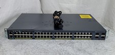 Cisco Catalyst 2960-X WS-C2960X-48TS-L V05 48-Port Ethernet Switch SEE NOTES