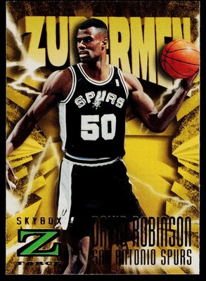 -CS- 1996-97 Skybox Z Force Zupermen - #191 David Robinson (A) *Free Shipping*