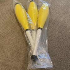 3 x JD Trainer Juggling Clubs - Quality Beginner Juggling Pins Set of 3
