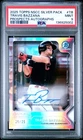 5002 Travis Bazzana 2025 Topps NSCC Silver Bowman Prospect Auto 25/25 PSA 9