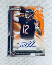 2014 Topps Strata David Fales Rookie Auto #/99 Topaz Orange #101 Card Bears. rookie card picture