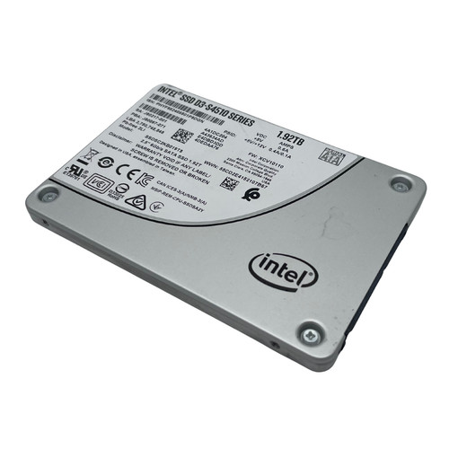 Intel D3-S4510 1.92TB 2.5" SATA SSD Enterprise Server TLC 3D NAND SSDSC2KB019T8