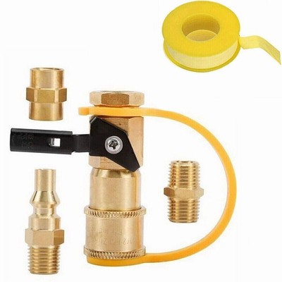 Einfach zu bedienen 14 für Wohnmobil Propan Schnellkupplung Adapter Set 5-teiliges Sortiment