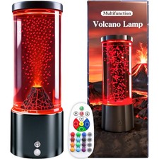 Volcano Lamp - 16 Color Night Light, 4 Gradient Modes, Home Decor for Bedroom...