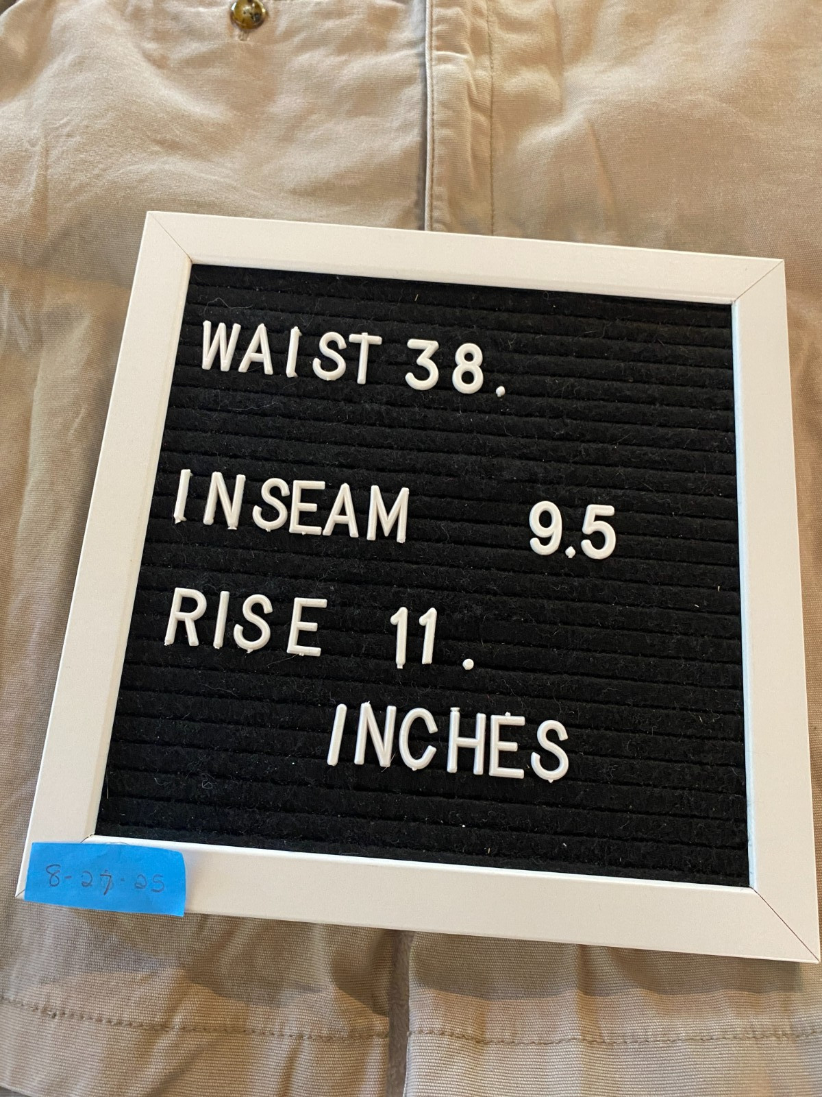 Lee Comfort Waistband Women's Plus Sz 18M Beige Stretchy Shorts thumbnail 9