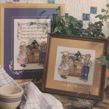 KITCHEN COMPANIONS Cross-Stitch (Single Pattern From Magazine)