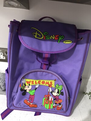 purple mickey backpack