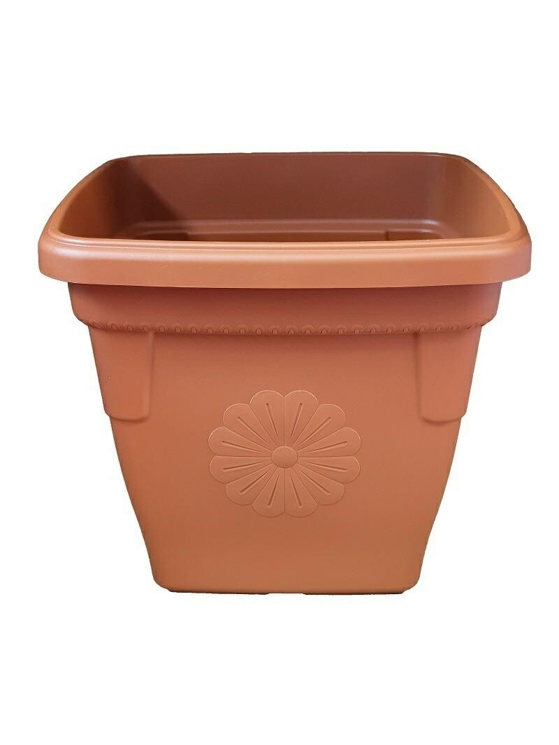 VASO FIORIERA QUADRATA CM.50 LINEA PRIMAVERA ARREDO GIARDINO FIORI E PIANTE