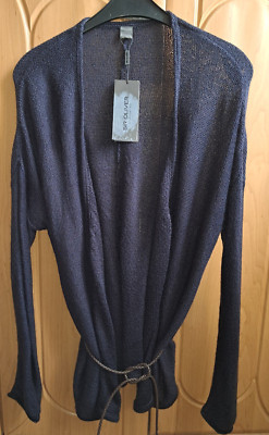 NEU! S.Oliver SIR Oliver (Black Label) Strickjacke Gr. 38 dunkelblau NP 69,99 