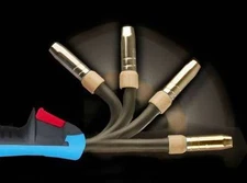 HTP 150 amp Flex Neck Mig Welding Gun Miller M-10 195605 M-15 Parts Replacement