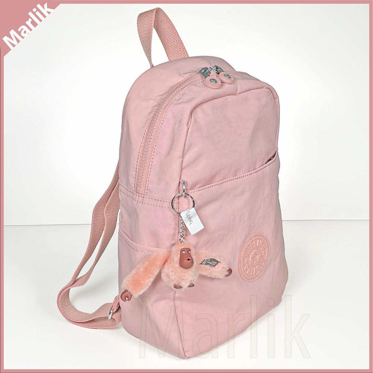 Genuine Kipling Ferris Small Backpack KI2393, Illuminating Pink