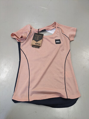 Picture Organic Milli Tech Tee WTS350 Dusty Pink Shirt Größe XS Damen T-Shirt