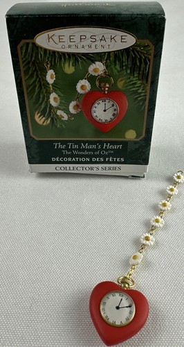 Vintage 2000 Hallmark Keepsake Ornament The Tin Man's Heart 2nd in Wonders of Oz - Picture 3 of 5