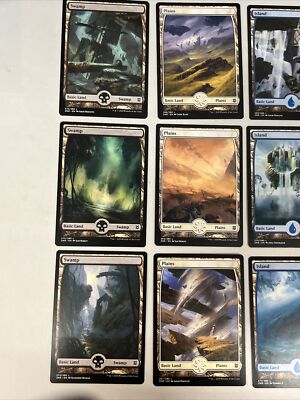 Zendikar Rising Full Art Land Set (1 each of 15) MTG Magic ZNR | eBay