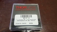 Thorlabs N414-A f = 3.30mm NA = 0.47 Unmounted Rochester Aspheric Lens 350-700nm